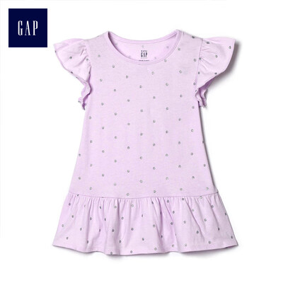 GAP flagship store childlike selection print ruffled short-sleeved T-shirt 259379 light lilac purple 12-18M
GAP flagship store childlike selection print ruffled short-sleeved T-shirt 259379 light lilac purple 12-18M