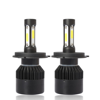 H4 S2B 2PCS Led Cob LED Chip Car Headlamp 36W 6000k White Light 8000LM Car Bulb Fog Light Black
H4 S2B 2PCS Led Cob LED Chip Car Headlamp 36W 6000k White Light 8000LM Car Bulb Fog Light Black