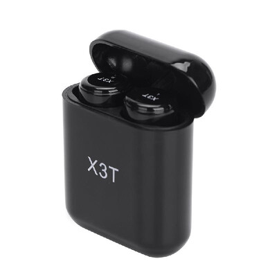 X3T TWS True Wireless Bluetooth 42 Earphone In-ear Stereo Sport Headset Music Headphone Hands-free Support Multi-point Connection
X3T TWS True Wireless Bluetooth 42 Earphone In-ear Stereo Sport Headset Music Headphone Hands-free Support Multi-point Connection