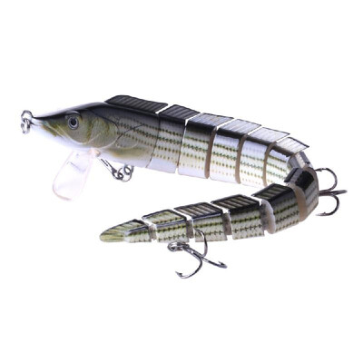 HENG JIA Artificial Bait for Fishing Wobbler 13 Section Jointed Eel Fish Lure Hard Slow Sink
HENG JIA Artificial Bait for Fishing Wobbler 13 Section Jointed Eel Fish Lure Hard Slow Sink