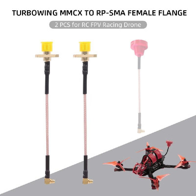2pcs Turbowing MMCX to RP-SMA Female Flange FPV Antenna Extension Cord for RC Racing Drone Quadcopter
2pcs Turbowing MMCX to RP-SMA Female Flange FPV Antenna Extension Cord for RC Racing Drone Quadcopter