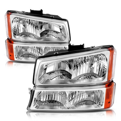 Headlight Assembly Kit for 2003-2006 Chevy Avalanche Chevy Silverado 2500HD 2003-2007 Chevy Silverado 1500HD
Headlight Assembly Kit for 2003-2006 Chevy Avalanche Chevy Silverado 2500HD 2003-2007 Chevy Silverado 1500HD