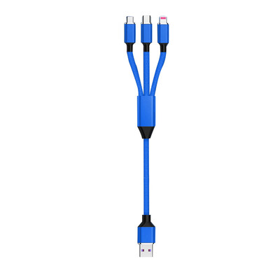 Lanyasir Three-in-one Data Cable Multi-function Fast Charging Cable for iPhone iOS Android
Lanyasir Three-in-one Data Cable Multi-function Fast Charging Cable for iPhone iOS Android