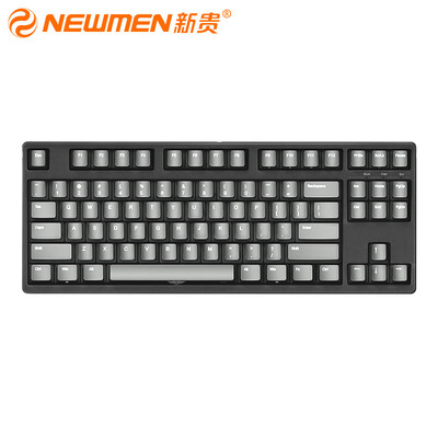Upstart Newmen C87 87 key cherry axis mechanical keyboard office keyboard wired keyboard game keyboard red axis black
Upstart Newmen C87 87 key cherry axis mechanical keyboard office keyboard wired keyboard game keyboard red axis black