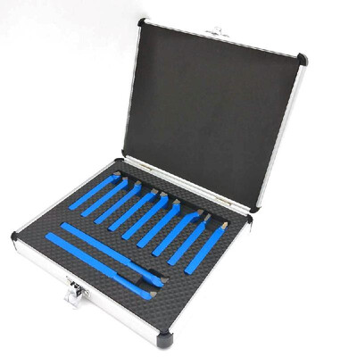 11pcs Metal Carbide Welding CNC Lathe Tools Carbide Brazed Tipped Cutter Tool Bit Cutting Kit
11pcs Metal Carbide Welding CNC Lathe Tools Carbide Brazed Tipped Cutter Tool Bit Cutting Kit