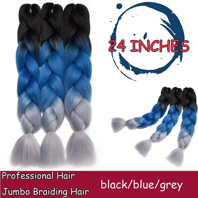Braiding Hair Ombre for crochet Hair Weave with Synthetic&Twist Braiding Hair Extensions Dark black 100gpc
Braiding Hair Ombre for crochet Hair Weave with Synthetic&Twist Braiding Hair Extensions Dark black 100gpc