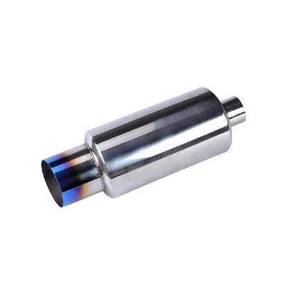 Universal Stright Single Tube Silver Car Exhaust Muffler Vehicle Steel Tail Pipe Auto Refitting Accessory 
Universal Stright Single Tube Silver Car Exhaust Muffler Vehicle Steel Tail Pipe Auto Refitting Accessory