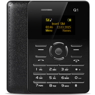 AIEK Q1 10 inch Ultra-thin Card Phone FM Audio Player Sound Recorder Calendar Calculator
AIEK Q1 10 inch Ultra-thin Card Phone FM Audio Player Sound Recorder Calendar Calculator