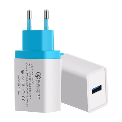 Portable Travel Home Universal Wall Charger QC30 Quick Charge Fast Charging USEU Plug USB Charger Adapter for Smartphones Tablet
Portable Travel Home Universal Wall Charger QC30 Quick Charge Fast Charging USEU Plug USB Charger Adapter for Smartphones Tablet
