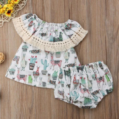 Hot fashion 2PCS Newborn Baby Girls Outfits Clothes Cartoons Pattern Dress TopsBottoms Set
Hot fashion 2PCS Newborn Baby Girls Outfits Clothes Cartoons Pattern Dress TopsBottoms Set