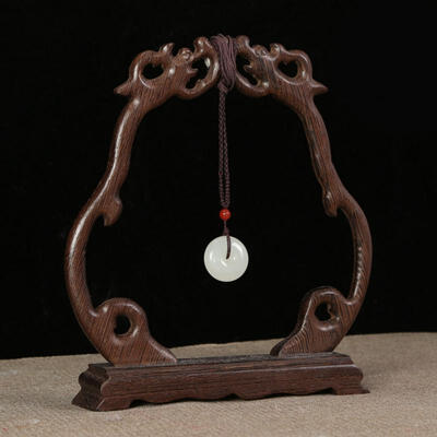 Greensen Home Carving Crafts Rack Antique Jade Jewelry Display Rack Desk Decoration
Greensen Home Carving Crafts Rack Antique Jade Jewelry Display Rack Desk Decoration