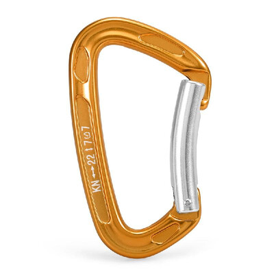 22KN 24KN Straight Gate Carabiner Non-locking Gate Carabiner Climbing Canyoning Backpacking Hammocks Key Nose Carabiner
22KN 24KN Straight Gate Carabiner Non-locking Gate Carabiner Climbing Canyoning Backpacking Hammocks Key Nose Carabiner