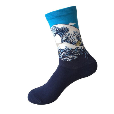 Fashion Art Cotton Crew Printed Socks Painting Character Pattern Women Men Harajuku Design Sox Calcetine Van Gogh Novelty Funny
Fashion Art Cotton Crew Printed Socks Painting Character Pattern Women Men Harajuku Design Sox Calcetine Van Gogh Novelty Funny