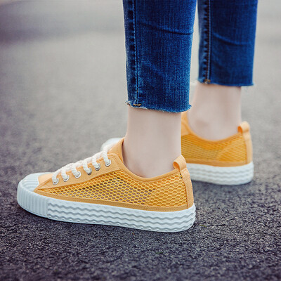 New breathable white shoes womens shoes in 2018 spring Korean version of Joker canvas shoes casual flat hollow white shoes
New breathable white shoes womens shoes in 2018 spring Korean version of Joker canvas shoes casual flat hollow white shoes
