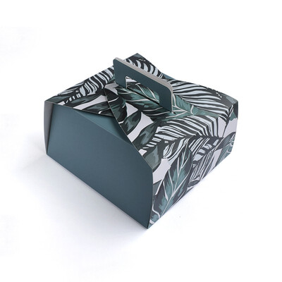 FUNNYBUNNY Folded Square Color Cake Box Baking Box Spot Universal Creative Gift Portable Box Gift Bags with Handle
FUNNYBUNNY Folded Square Color Cake Box Baking Box Spot Universal Creative Gift Portable Box Gift Bags with Handle