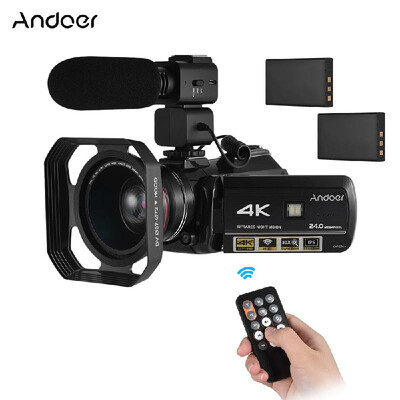 Andoer AC3 4K UHD 24MP Digital Video Camera Camcorder DV Recorder 30X Zoom WiFi Connection IR Night Vision 31 Inch IPS LCD Touchs
Andoer AC3 4K UHD 24MP Digital Video Camera Camcorder DV Recorder 30X Zoom WiFi Connection IR Night Vision 31 Inch IPS LCD Touchs