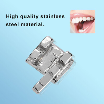 Greensen 10 Packs Metal Dental Teeth Orthodontics Brackets Braces Mini Teeth Metal Wires Tooth Care Tools
Greensen 10 Packs Metal Dental Teeth Orthodontics Brackets Braces Mini Teeth Metal Wires Tooth Care Tools