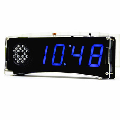 51 Single-chip Microcomputer Light-control LED Digital Display Electronic Clock Making Kit DIY Manufacturing Accessories Parts wit
51 Single-chip Microcomputer Light-control LED Digital Display Electronic Clock Making Kit DIY Manufacturing Accessories Parts wit