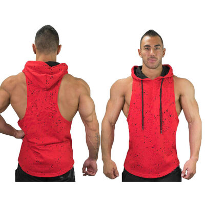 SUNSIOM Mens Bodybuilding Stringer Workout Gym Hoodie Tank Top Fitness Hooded Shirt Vest
SUNSIOM Mens Bodybuilding Stringer Workout Gym Hoodie Tank Top Fitness Hooded Shirt Vest