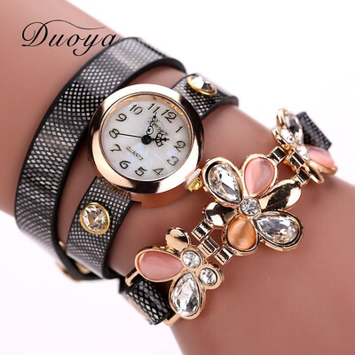 Trend around three-ring alloy quartz watch fashion mesh PU strap with diamond flower female watch
Trend around three-ring alloy quartz watch fashion mesh PU strap with diamond flower female watch