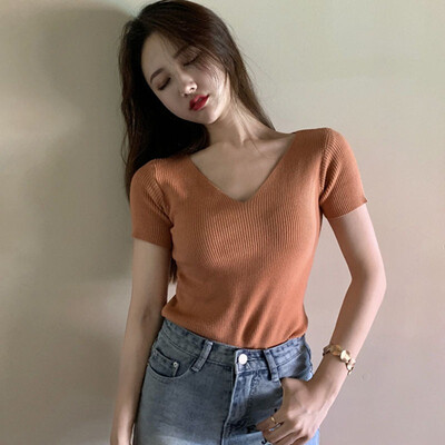 Women Fashion Concise Casual Loose Cartoon Pattern Short Sleeve All-match Round Collar T-shirt
Women Fashion Concise Casual Loose Cartoon Pattern Short Sleeve All-match Round Collar T-shirt