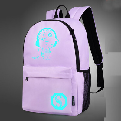 Tailored Unisex Light Preppy Teenagers Noctilucent Cartoon School Bags Student Backpack
Tailored Unisex Light Preppy Teenagers Noctilucent Cartoon School Bags Student Backpack