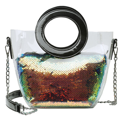 Tailored Fashion Women Sequins Leather Crossbody Bag Waterproof Beach Bag Messenger Bag
Tailored Fashion Women Sequins Leather Crossbody Bag Waterproof Beach Bag Messenger Bag