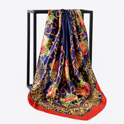 90cm90cm Japanese&Korean style rose flower lady simulation silk scarf large square scarf FJ134
90cm90cm Japanese&Korean style rose flower lady simulation silk scarf large square scarf FJ134