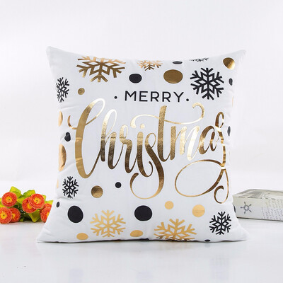 Gold Foil Printing Case Sofa Waist Throw Polyester Cusion Cover Christmas Pillow Bedroom Living Room Decor Accessories
Gold Foil Printing Case Sofa Waist Throw Polyester Cusion Cover Christmas Pillow Bedroom Living Room Decor Accessories