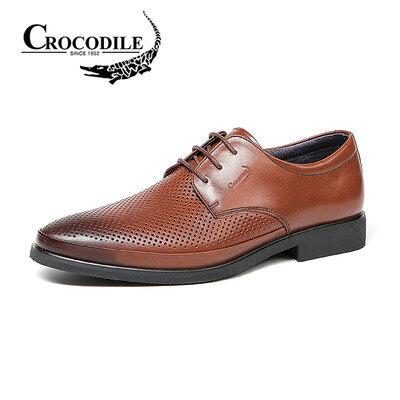 Crocodile shirt CROCODILE male with breathable comfortable business mens leather shoes brown 38
Crocodile shirt CROCODILE male with breathable comfortable business mens leather shoes brown 38