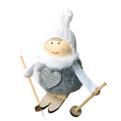 Skiing Plush Angel Christmas Drop Ornaments Christmas Tree Decoration Kids Gift For Holiday Festive Home Decor
Skiing Plush Angel Christmas Drop Ornaments Christmas Tree Decoration Kids Gift For Holiday Festive Home Decor