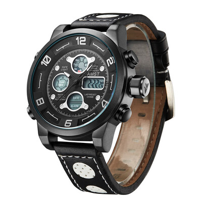 AMSTAmy Time Multifunction Waterproof LED Quartz Watch Military Table Student Outdoor Mountaineering Watch
AMSTAmy Time Multifunction Waterproof LED Quartz Watch Military Table Student Outdoor Mountaineering Watch
