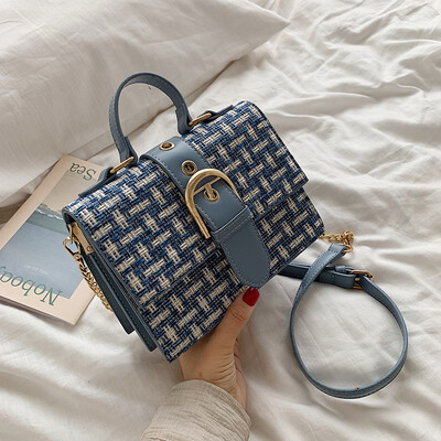 Womens bag 2019 new high-end bag texture chain bag net red packet summer small fresh woolen Messenger bag
Womens bag 2019 new high-end bag texture chain bag net red packet summer small fresh woolen Messenger bag