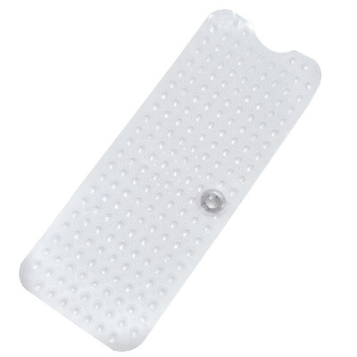 PVC Bath Mat Non Slip Bathroom Bathtub Shower Mats with Suction Cups Floor Rug Kitchen Long Doormat Bedroom Mat Machine Washable
PVC Bath Mat Non Slip Bathroom Bathtub Shower Mats with Suction Cups Floor Rug Kitchen Long Doormat Bedroom Mat Machine Washable