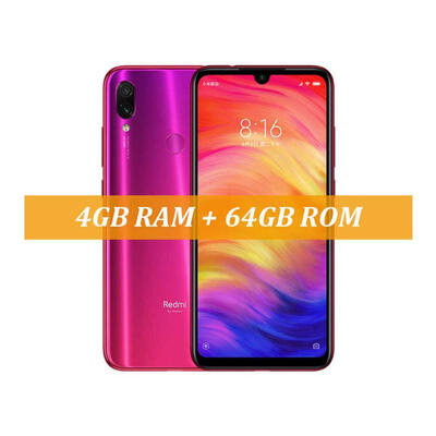 Global Xiaomi Redmi Note 7 Smartphone With 4GB 64GB 48MP Camera QC 40 Fast Charge 63 Inch FHD Screen Phone
Global Xiaomi Redmi Note 7 Smartphone With 4GB 64GB 48MP Camera QC 40 Fast Charge 63 Inch FHD Screen Phone
