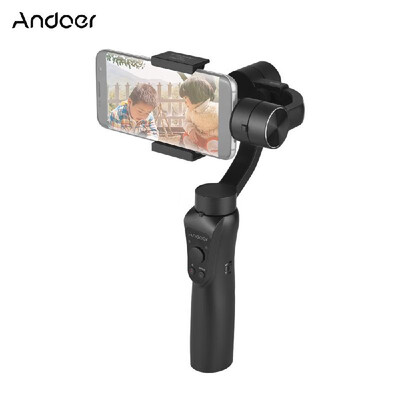 Andoer S5 3-Axis Smartphone Handheld Gimbal Stabilizer Intelligent IS Smart Tracking Time-lapse Photography Panoramic Shooting Hor
Andoer S5 3-Axis Smartphone Handheld Gimbal Stabilizer Intelligent IS Smart Tracking Time-lapse Photography Panoramic Shooting Hor