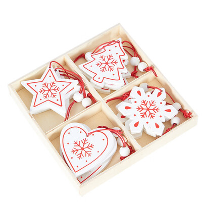 12pcs Natural Wood Christmas Tree Ornament Wooden Hanging Pendant Gift Snow Elk Christmas Decora adornos de navidad New Year
12pcs Natural Wood Christmas Tree Ornament Wooden Hanging Pendant Gift Snow Elk Christmas Decora adornos de navidad New Year