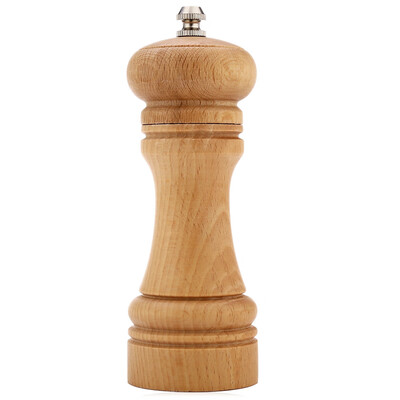 Pepper Spice Wood Manual Grinder Seasoning Kitchen Accessory