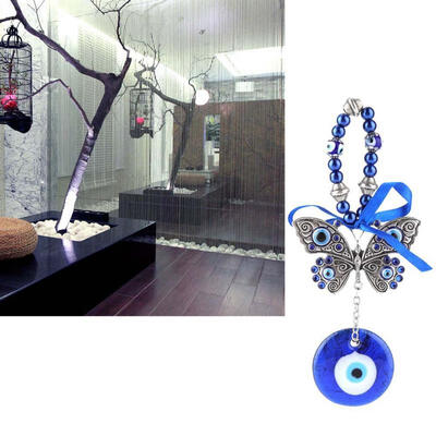 Greensen Turkish Blue Evil Eye Blessing Amulet Wall Hanging Home Decor Protector Muslim
Greensen Turkish Blue Evil Eye Blessing Amulet Wall Hanging Home Decor Protector Muslim