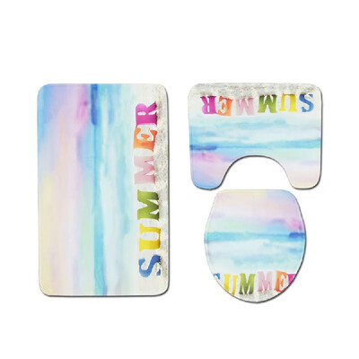 3Pcs Summer Sandbeach Coconut Palm Starfish Printing Patern Mats Kit Bathroom Toilet Non-Slip Cover
3Pcs Summer Sandbeach Coconut Palm Starfish Printing Patern Mats Kit Bathroom Toilet Non-Slip Cover