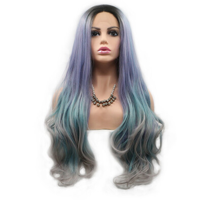 Amazing Star Mixed Color Lace Frontal Wigs Synthetic Hair Lace Frontal Wig Long Wavy Heat Resistant Middle Part Hair Wigs
Amazing Star Mixed Color Lace Frontal Wigs Synthetic Hair Lace Frontal Wig Long Wavy Heat Resistant Middle Part Hair Wigs