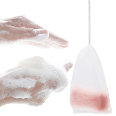 Bingyou foaming net with sponge particles rich super soft foam handmade soap facial cleanser foam net can be hung
Bingyou foaming net with sponge particles rich super soft foam handmade soap facial cleanser foam net can be hung