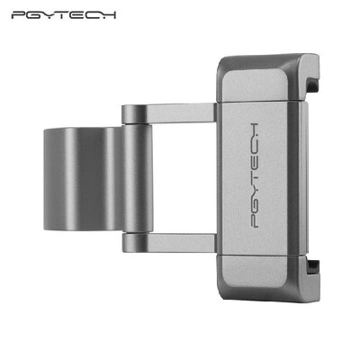PGYTECH Aluminium Alloy Handheld Smartphone Phone Holder Bracket Clamp Clip Set Kit with 14 Inch Screw Gimbal Stand Tripod Mount
PGYTECH Aluminium Alloy Handheld Smartphone Phone Holder Bracket Clamp Clip Set Kit with 14 Inch Screw Gimbal Stand Tripod Mount