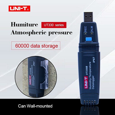 UNI-T UT330ABC USB humidity temperature Data logger thermometer barometric pressure logger -4080C-40176F high-precision
UNI-T UT330ABC USB humidity temperature Data logger thermometer barometric pressure logger -4080C-40176F high-precision
