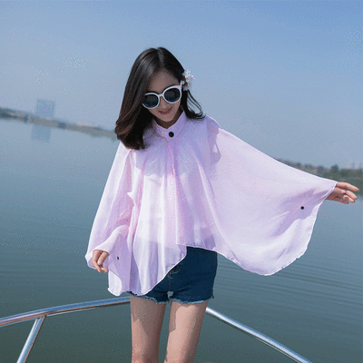 Summer Korean version of chiffon variety sunscreen shawl female bike electric car driving sleeve UV protection silk scarf
Summer Korean version of chiffon variety sunscreen shawl female bike electric car driving sleeve UV protection silk scarf