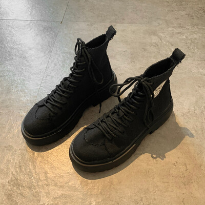 Leisure Martin Boots Female British Wind Autumn Fashion Canvas Shoes Handsome Motorcycle Shoes
Leisure Martin Boots Female British Wind Autumn Fashion Canvas Shoes Handsome Motorcycle Shoes