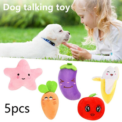5PCS Dog Toy Vocal Banana Apple Radish Bone Pet Plush Toy Pet Vocal Plush Toy Collection
5PCS Dog Toy Vocal Banana Apple Radish Bone Pet Plush Toy Pet Vocal Plush Toy Collection