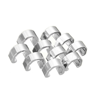 10PCS Aluminum Alloy Bicycle C Type Buckle For MTB Road Bike Disc Brake Cable Frame Organizer Line Pipe Clip
10PCS Aluminum Alloy Bicycle C Type Buckle For MTB Road Bike Disc Brake Cable Frame Organizer Line Pipe Clip