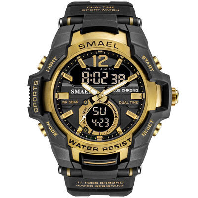 SMAEL 1805 Multifunctional Sport Wristwatches Male Waterproof Digital LED Military Watch For Outdoor
SMAEL 1805 Multifunctional Sport Wristwatches Male Waterproof Digital LED Military Watch For Outdoor