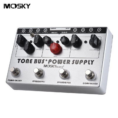 MOSKY Electric Guitar Combined Effect 3 Effects Compressor Tube Overdrive Ultimate Overdrive 8 Isolated DC 9V Power Supply
MOSKY Electric Guitar Combined Effect 3 Effects Compressor Tube Overdrive Ultimate Overdrive 8 Isolated DC 9V Power Supply